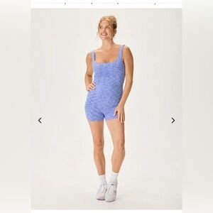 Outdoor Voices Freeform Body Suit Lavender Size S New With Tags